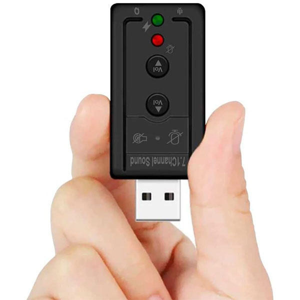 کارت صدا مدل تری-دی مدل Virtual 7.1