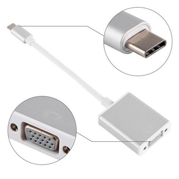 مبدل USB-C به VGA مدل TCVG2