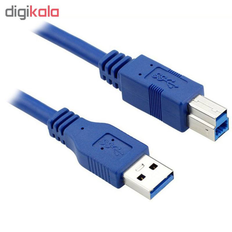 کابل پرینتر USB3.0 مدل AB به طول 1.5 متر