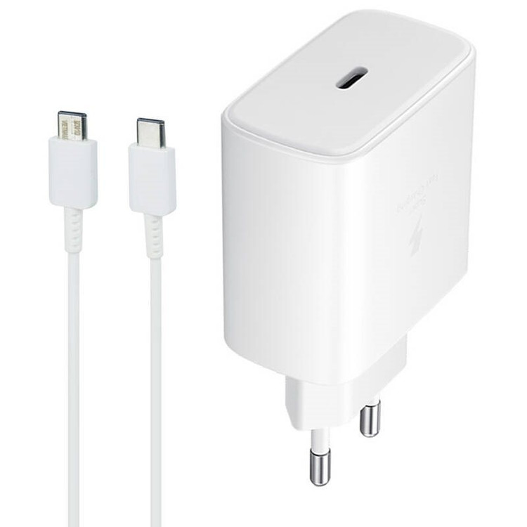 شارژر دیواری مدل EP-TA845 3A PD 45W به همراه کابل USB-C