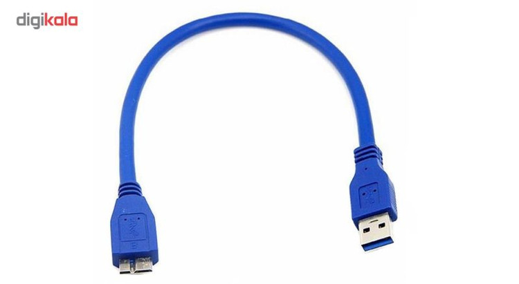 کابل تبدیل usb3.0 به micro-B مدل AM/HDD طول 30 سانتی متر