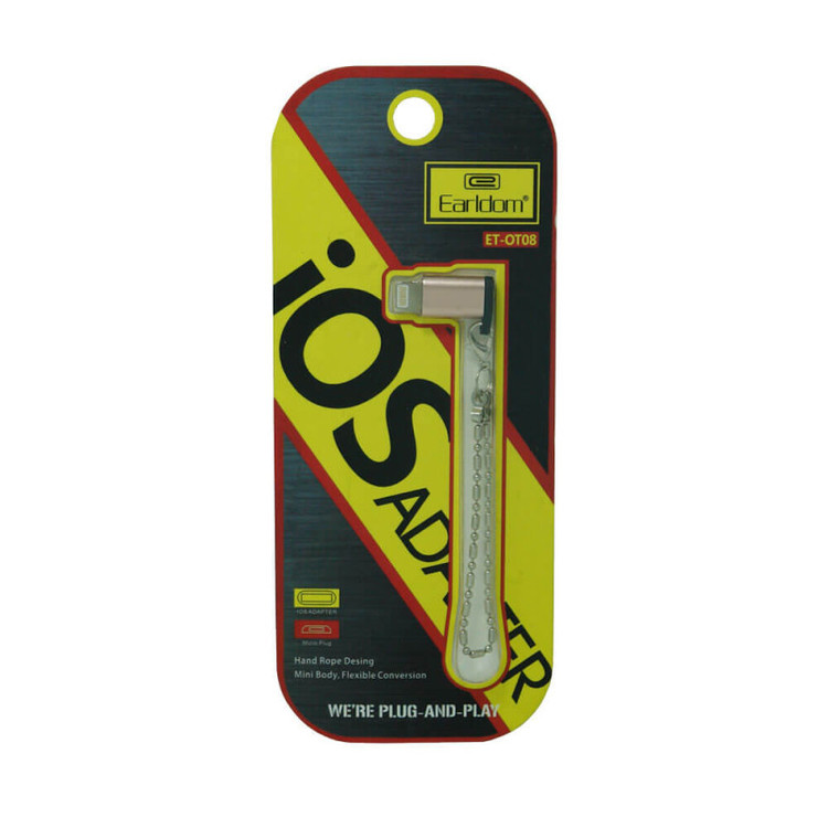 مبدل microUSB به لایتنینگ ارلدام مدل ET-OT08