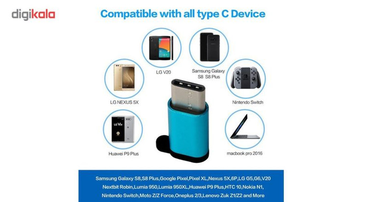مبدل Micro USB به Type-C ریمکس مدل KEYCHAIN-231