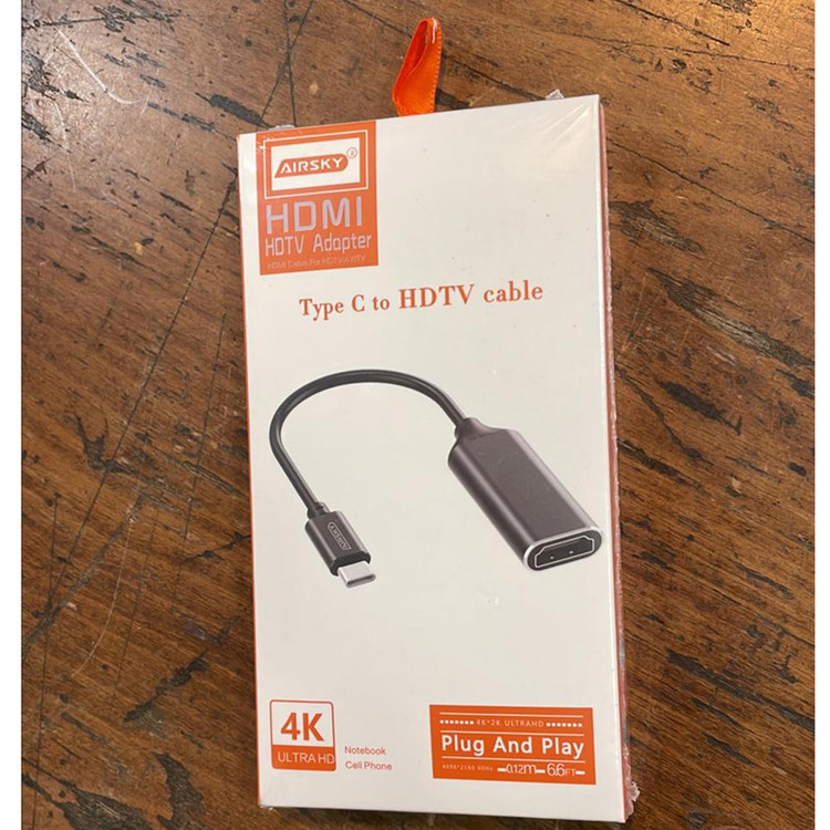 مبدل USB-C به HDMI ایر اسکای مدل HC-03