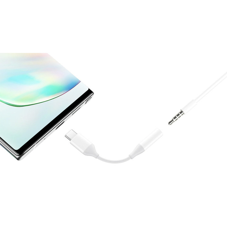 کابل تبدیل USB-C به جک 3.5 میلیمتری مدل EE-UC10JUWEGUS طول 0.19 متر