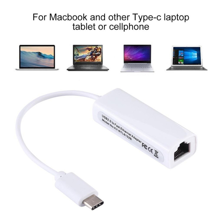 مبدل USB-C به Ethernet مدل v8152
