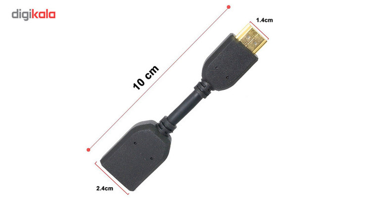 کابل افزایش طول HDMI به طول 10 سانتی متر