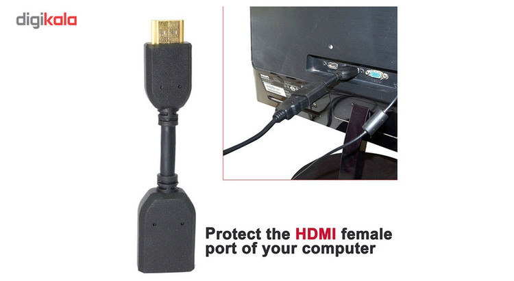 کابل افزایش طول HDMI به طول 10 سانتی متر