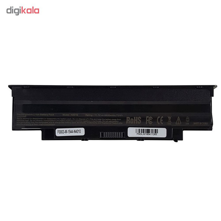 باتری لپ تاپ 9 سلولی مدل I5 مناسب برای لپ تاپ دل Inspiron 5010