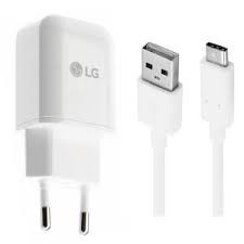 شارژر دیواری ال جی مدل MCS-H05ED به همراه کابل تبدیل USB-C