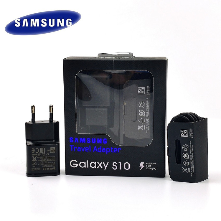 شارژر دیواری مدل GALAXY S10 به همراه کابل تبدیل USB-C