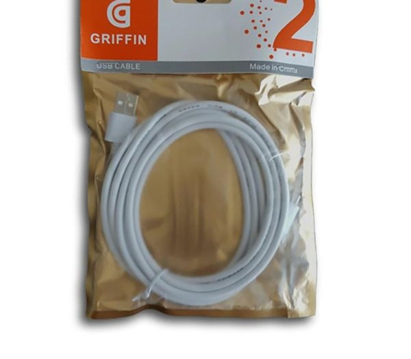 کابل تبدیل USB به microUSB گریفین مدل G2 طول 2 متر