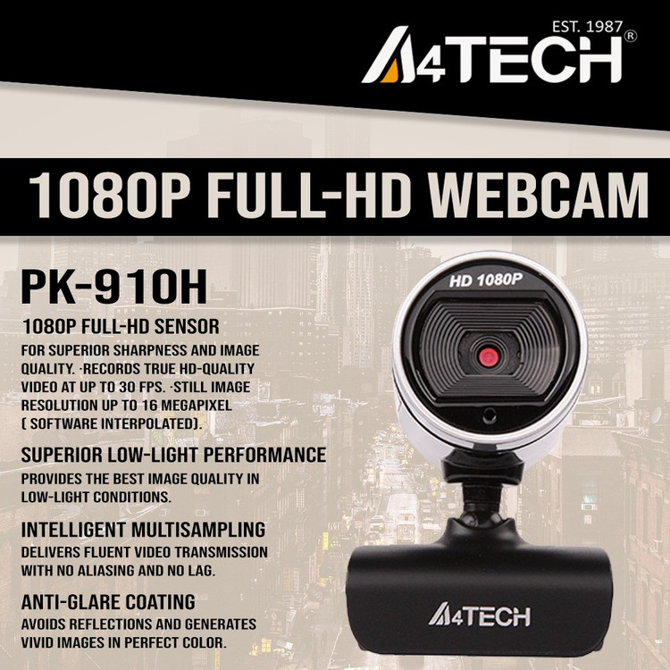وب کم ای فورتک مدل PK-910H