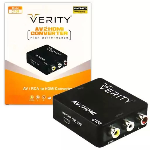 تبدیل AV به HDMI وریتی مدل C108