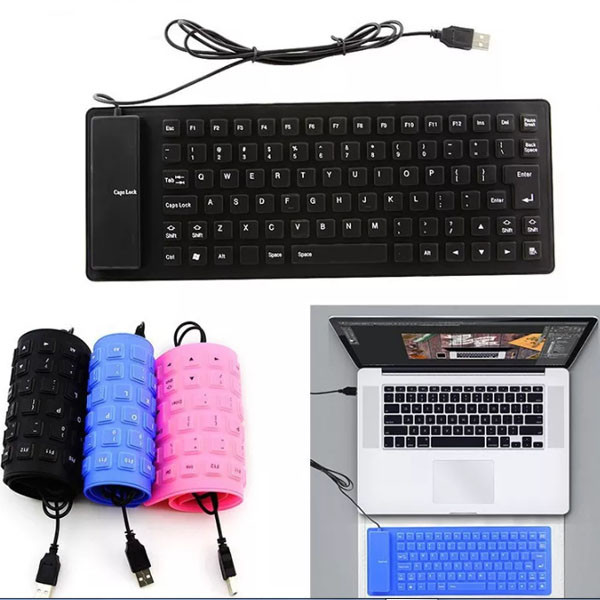 کیبورد طرح ژله ای مدل Flexible RB-9100
