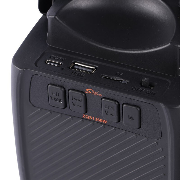 اسپیکر بلوتوثی سینگ ای ZQS1360W + میکروفون