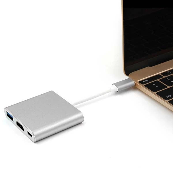 تبدیل USB-C به HDMI/USB/PD آی فورتک مدل IFOR-03 کپی