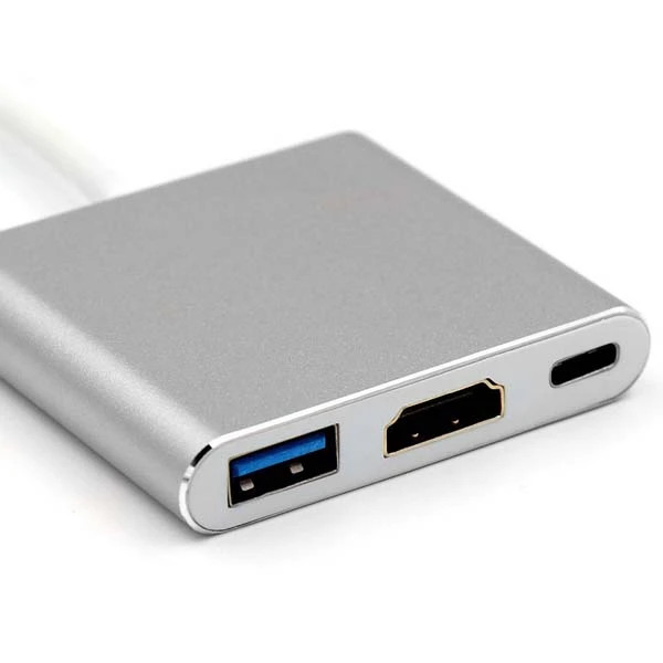 تبدیل USB-C به HDMI/USB/PD آی فورتک مدل IFOR-03 کپی