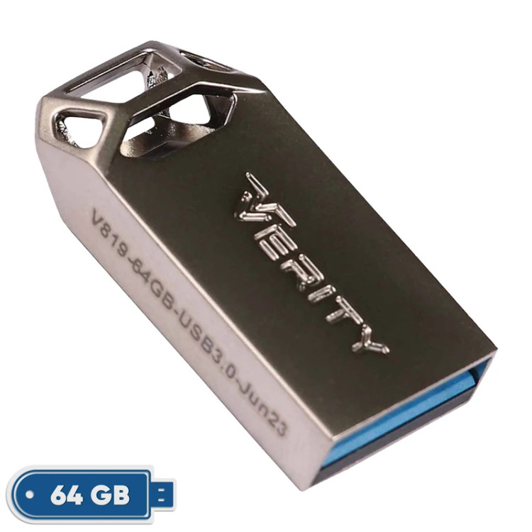 فلش مموری وریتی مدل V-819 ظرفیت 64 گیگابایت با رابط USB
