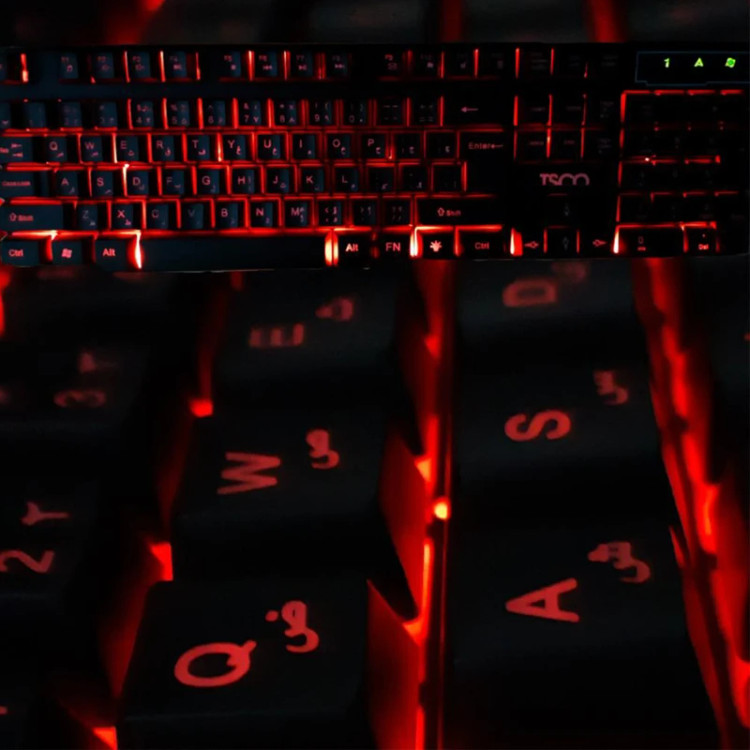 کیبورد تسکو مدل TK 8029 با حروف فارسی